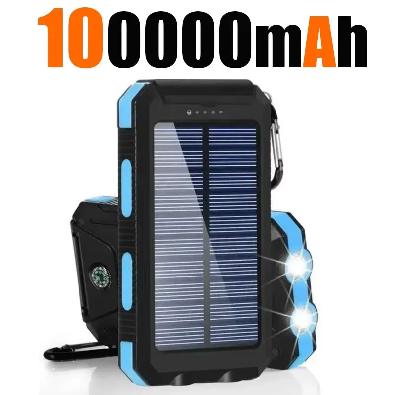 Xiaomi 200000mAh Solar Power Bank Portable Large Capacity Charger Compatible 120W Super Fast Charging For iPhone Samsun Huawei