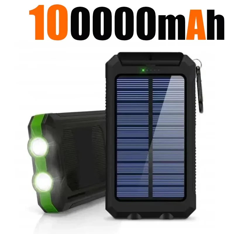 Xiaomi 200000mAh Solar Power Bank Portable Large Capacity Charger Compatible 120W Super Fast Charging For iPhone Samsun Huawei