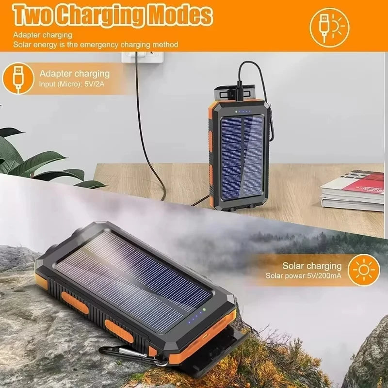 Xiaomi 200000mAh Solar Power Bank Portable Large Capacity Charger Compatible 120W Super Fast Charging For iPhone Samsun Huawei