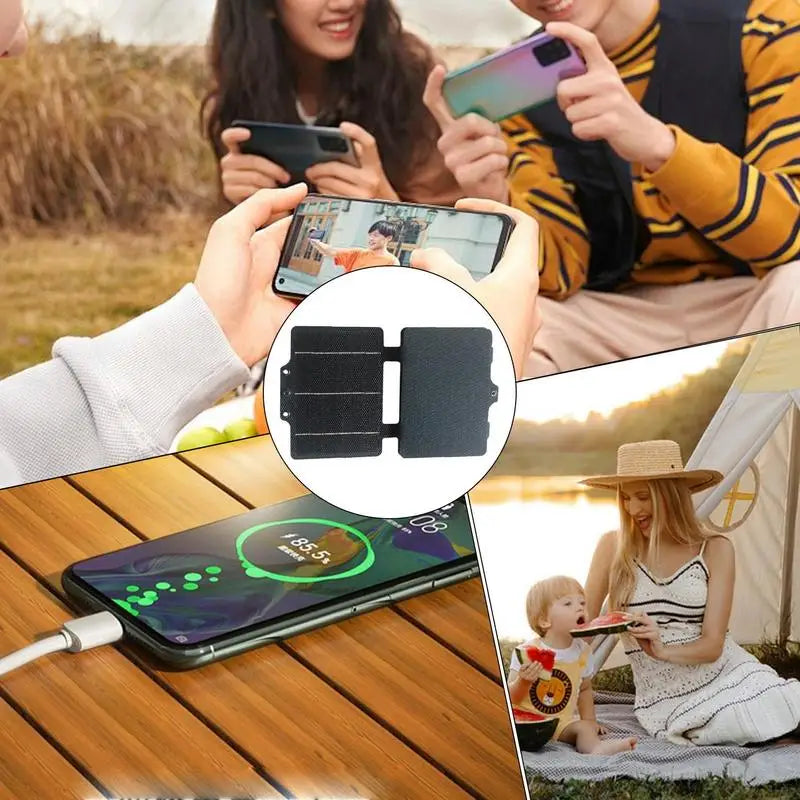 Portable Solar Panel 30W Portable Foldable Solar Panel For Camping Waterproof Lightweight Phone Tablet Charger For RV Camping