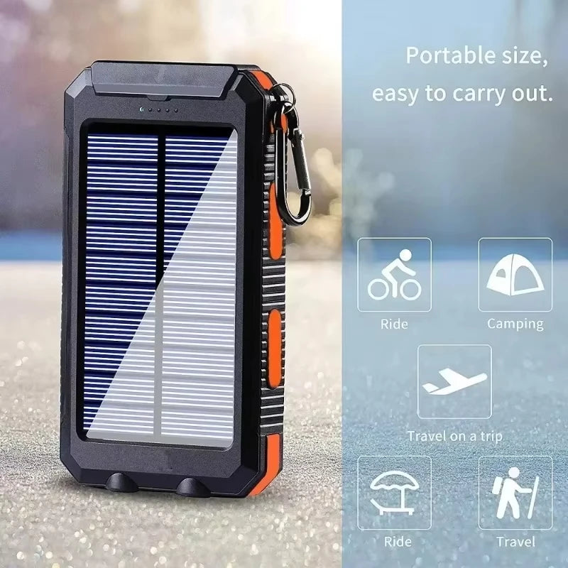 Xiaomi 200000mAh Solar Power Bank Portable Large Capacity Charger Compatible 120W Super Fast Charging For iPhone Samsun Huawei