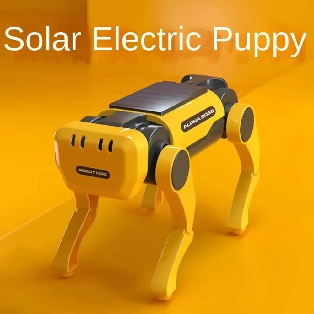 Bionic Electric Mechanical Dog Running Remote Control RC Robot Toys Intelligent Solar System Electric Robot Dog Children Toy