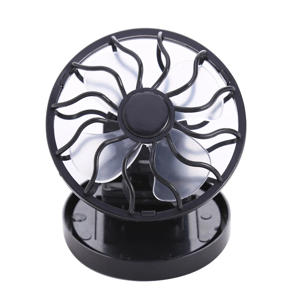 Portable Mini Solar Powered Clip Fan Summer Hat Cap Clip Cooler Fan Outdoor Camping Hiking Wilderness Survival Celling Fans
