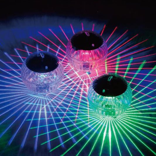 Solar Floating Pool Light Waterproof LED Solar Glow Ball Lamp Decoration for Pools Pond Fountain Garden Party Tub Home Decor