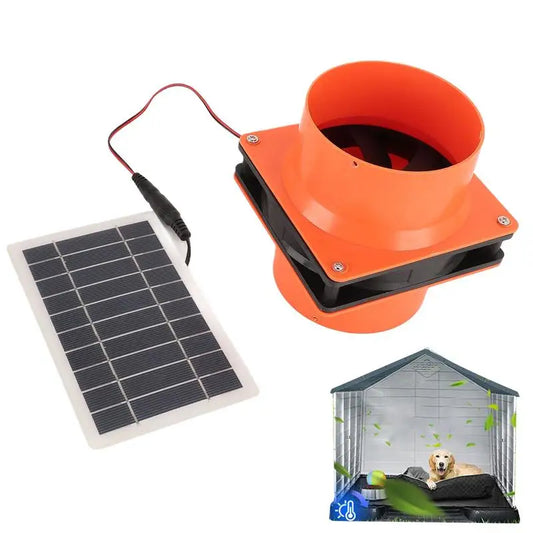 Temperature Controlled Attic Fan Solar Roof Vent Fan Silent 50W Exhaust Fan Solar Powered Outdoor Fan For Yacht RV Kitchen Cabin